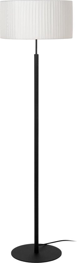 Lucide FOLD – Stehlampe – Ø 45 cm – 1xE27 – Weiß – Japandi