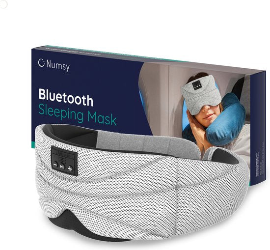 Numsy Schlafmaske Bluetooth - Schlaf Kopfhörer - Stirnband