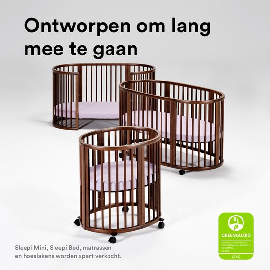 Stokke Sleepi Canopy V3, Lavender – Schaffen Sie eine gemütliche, ruhige Umgebung für Ihr Baby – Einfach zu montieren – Leichter Stoff – Kompatibel mit Sleepi Mini & Bed
