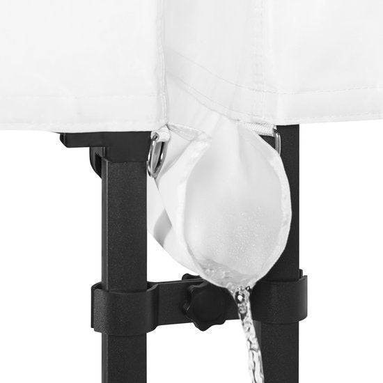 VONROC Partyzelt-Kupplungssystem - Für Premium Partyzelt PT501XX - Weiß