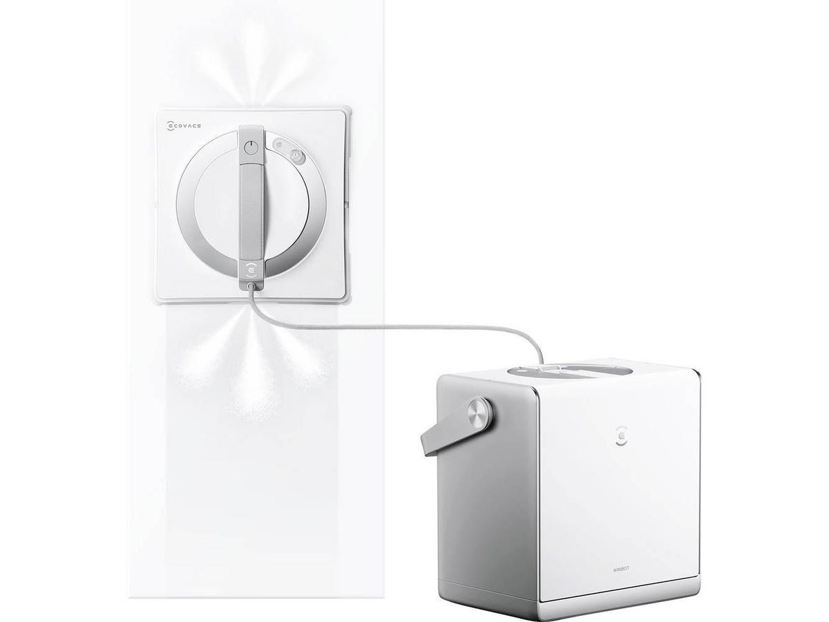 Ecovacs Winbot W2 Pro Omni Fensterreinigungsroboter – Fortschrittliche Navigation – Selbstreinigend – Weiß