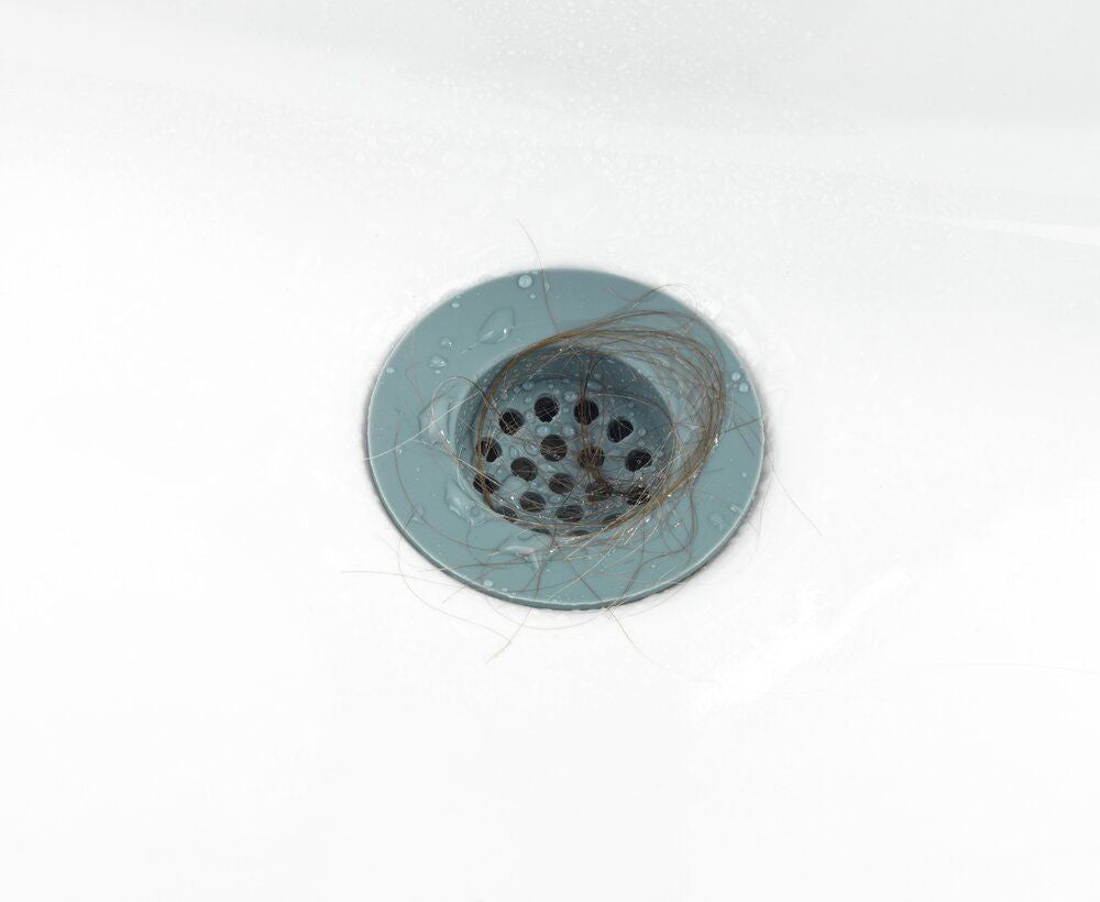 WENKO Milis Abflusssieb Grau – Ø 7 cm – Silikon