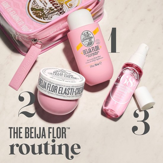 Sol de Janeiro Beija Flor Jet Set – Körperlotion, Duschgel & Handcreme – 170 ml