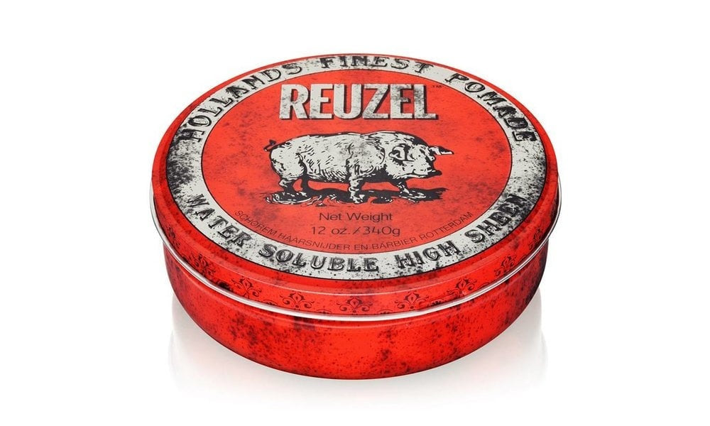 Reuzel Hf Pomade Wasserlöslich Hochglanz - Rot 113 gr
