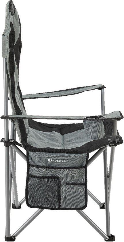 Campingstuhl / Klappstuhl Lido - Grau - inkl. Aufbewahrungstasche