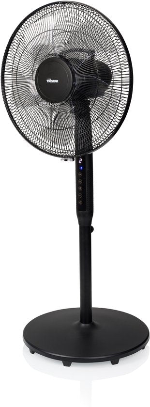 Tristar 3-in-1-Stativventilator – 40 cm – mit Fernbedienung – 9 Geschwindigkeitsstufen – 3 Windmodi mit Schlafmodus und Timer – oszillierend – VE-5796