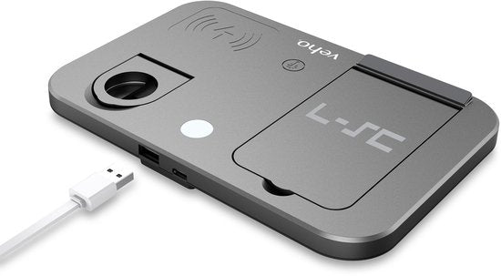 Veho DS-7 kabellose Ladestation mit LED-Nachtlicht