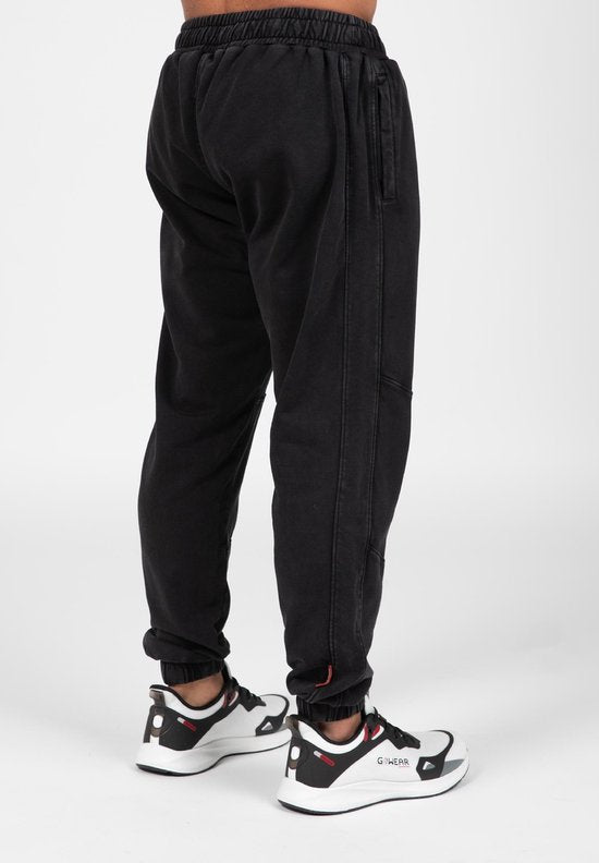 Gorilla Wear Curtis Jogginghose - Washed Grey - Größe M