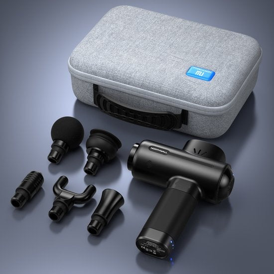 Northwall Massage Gun PRO - Professionell - Sport und Entspannungsmassagegerät - Schwarz