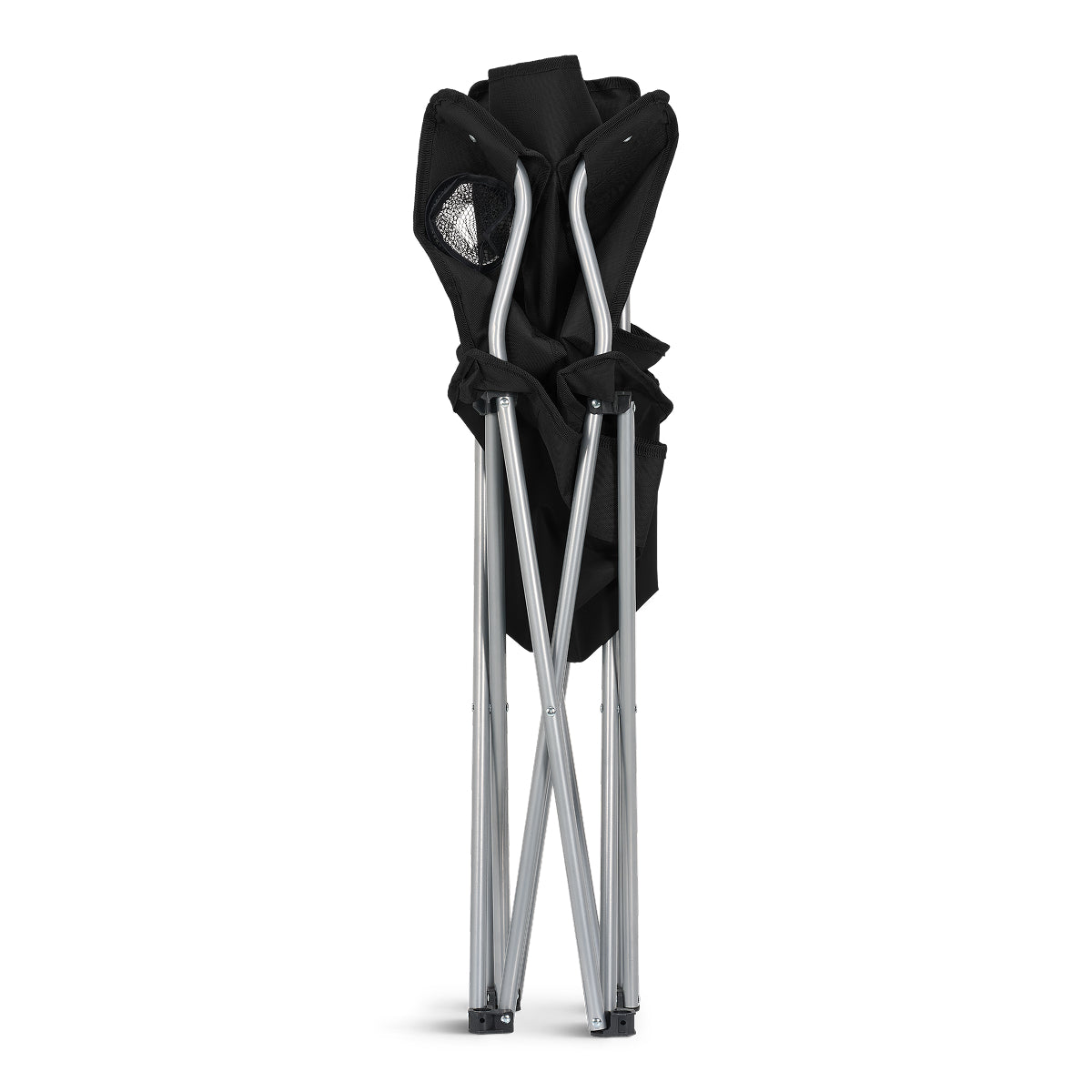 Trvlmore Campingstuhl Basic - Schwarz - 88 x 50 x 83 cm - klappbar - 120 kg Belastbarkeit