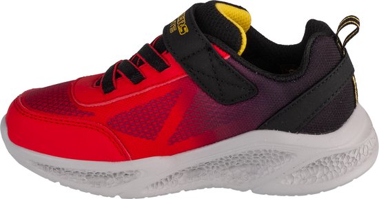 Skechers Meteor-Lights – Krendox 401495N-RDBK, für Jungen, Rot, Sneaker, Sportschuhe, Größe: 25