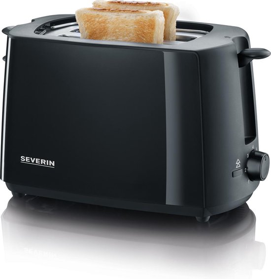 Severin AT 2287 Toaster – schwarz