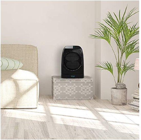 Cecotec Ready Warm 9600 Smart Force Heizlüfter - 2000W - Mit einstellbarem Thermostat & 3 Stufen - Frost- & Überhitzungsschutz - Kunststoff - Schwarz