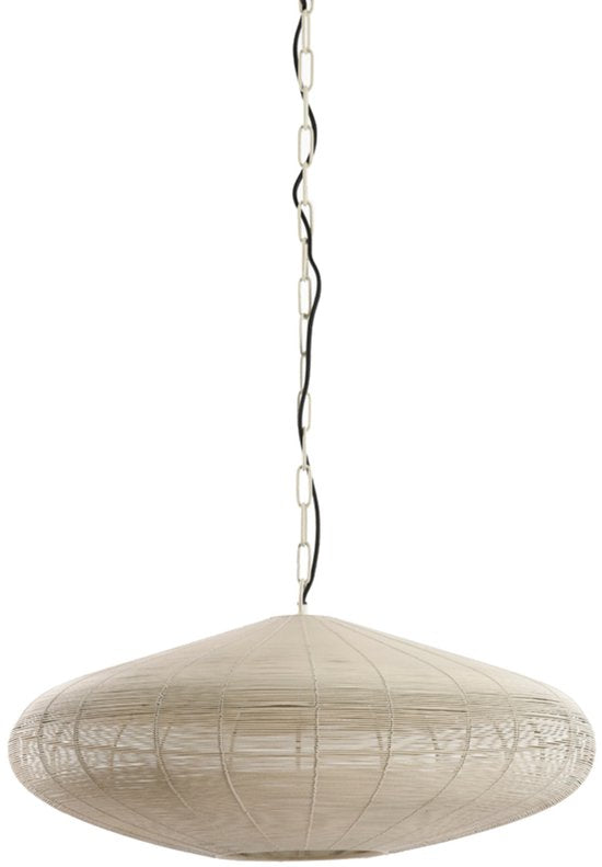 Light & Living Hängeleuchte Bahoto – Matt-Creme – 51 x 20 cm