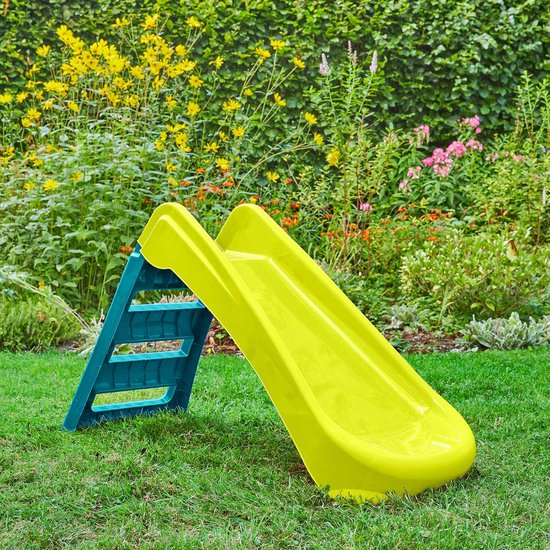 Palplay Rutsche faltbar 4ft Zitrone/Blau