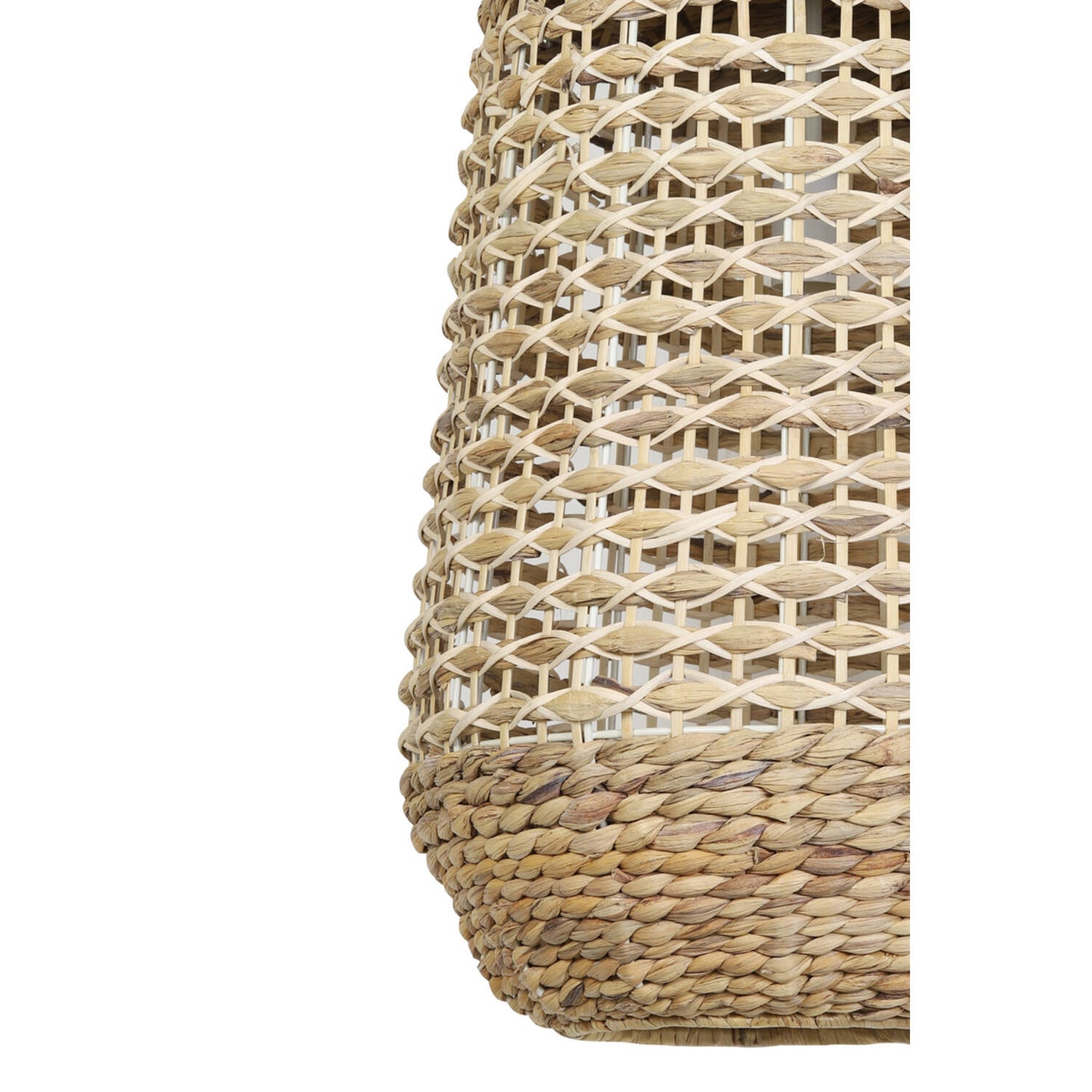 Light & Living Hängeleuchte Tripoli – Ø 37,5 cm – Geflochtenes Rattan in Natur/Braun – Moderne runde Leuchte für Wohn- und Esszimmer – Ohne Leuchtmittel – E27-Fassung