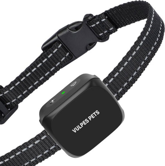 Vulpes Goods® - Anti-Bell-Halsband Mini Vulpes Goods® Anti-Bell-Halsband Mini - Erziehungshalsband ohne Schock - Anti-Bellgerät für kleine Hunde - wasserdicht - wiederaufladbar - Vibration und Audio