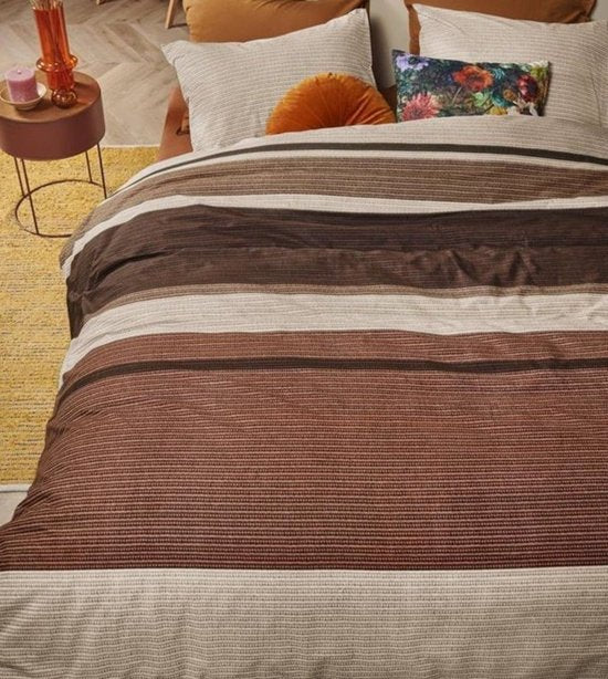 Beddinghouse Raya Bettbezug - Lits-Jumeaux - 240x200/220 - Steinrot