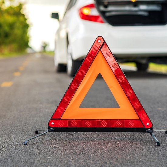 Faas 4-tlg. Auto-Sicherheitsset - Inkl. Warndreieck, Sicherheitsweste, Rettungsdecke - Zubehör in Urlaubsländern erforderlich