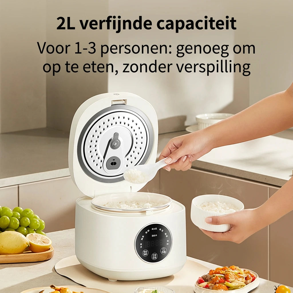 Ochama Reiskocher – 2 Liter – 500 W – 7 Funktionen