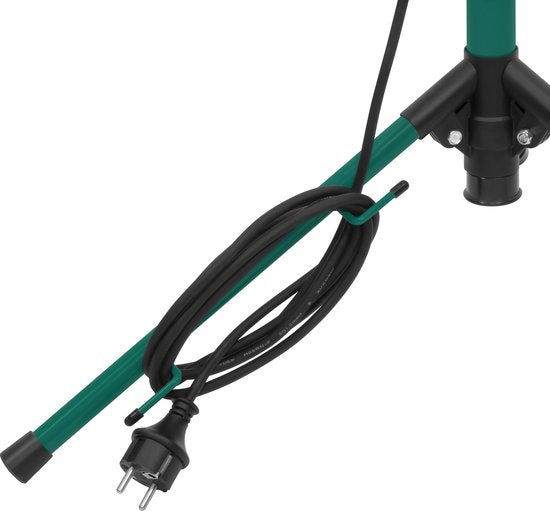 VONROC Led-Arbeitsleuchte 2x 20W - 3200 Lumen - Höhenverstellbarer Ständer - Dreh- und neigbar