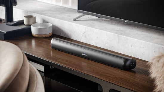 Sharp HT-SB107 2.0 Soundbar – 90 W – kompakt – Bluetooth – schwarz