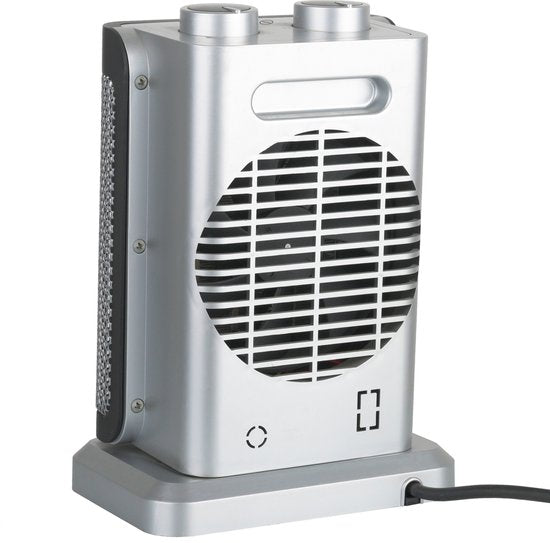 Tomado THC1502B - Keramischer Heizstrahler - 24m² - 1500 Watt - Oszillierend - Schwarz/Grau