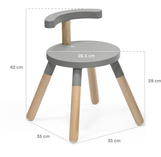 Stokke® MuTable™ Stuhl V2 Sturmgrau