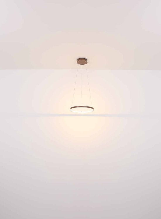 Globo - Hängeleuchte - Ralph - braun - Metall - Ø 39cm - LED - 67192-19BR