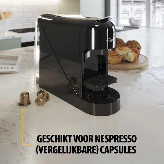Tristar CM-2302 – Kaffeekapselmaschine – Kompatibel mit Nespresso – 0,8 l – 1400 W – Kompakt und benutzerfreundlich