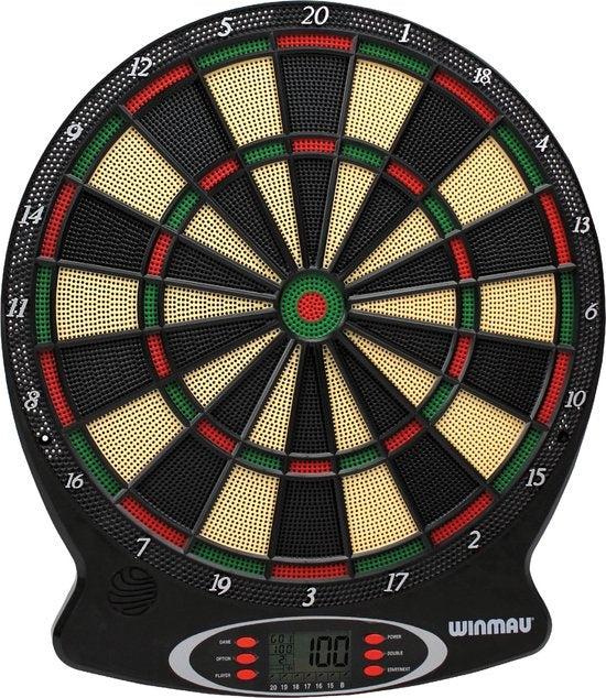 WINMAU - Ton Machine softip elektronisch dartbord met darts