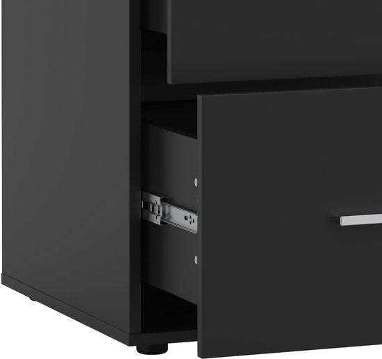 Schrank Schrägwand Dachgeschoss Schlafzimmer - Stauschrank geeignet für schräge Wände - Schrank unter Dachgaube