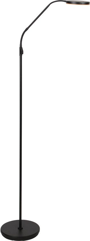 Steinhauer Exclusive – Stehlampe – Soleil2 – schwarz – Kunststoff und Metall – Designlampe – LED – 4389ZW
