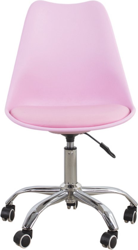 Bürostuhl rosa - höhenverstellbar