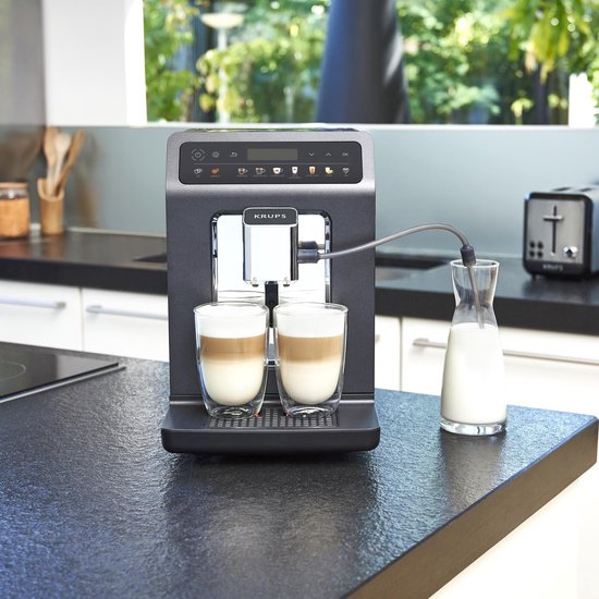 Krups Evidence One EA895N - Vollautomatische Espressomaschine - Schwarz