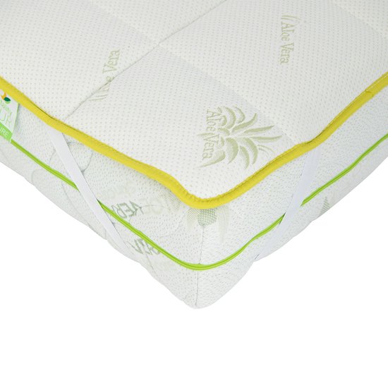 Vitality Pur - Matratzenschoner Aloe Vera - Extra Komfort & schützt die Matratze - 160x200 cm