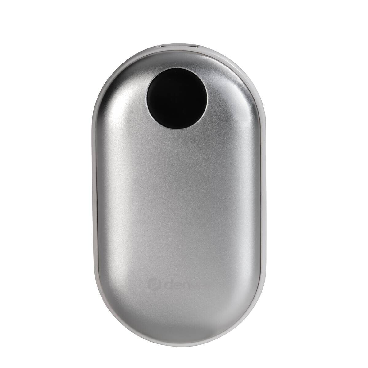 Denver Powerbank mit Handwärmer 2-in-1 PBH-4003S – Silber – 4000 mAh