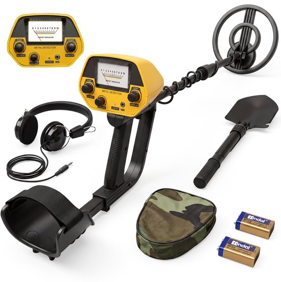 Infinity Goods Metalldetektor Advanced – Komplettset – Erwachsene & Kinder – Professionell