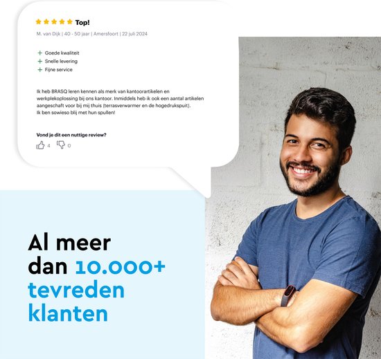 BRASQ Kabellose Wetterstation für Innen und Außen mit CO2-Messer - Hygrometer - Mit Außensensor bis zu 60 Meter - Luftfeuchtigkeitsmesser - Thermometer - Barometer - inklusive Batterien