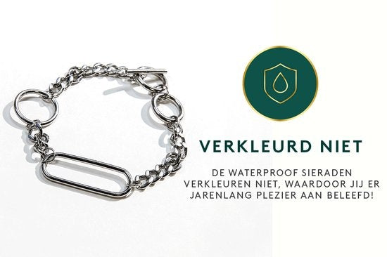 Laura Ferini Damenarmband Solo Tua Silver - Silbergliederarmband - 18K Weißgold vergoldet - Schmuck - Accessoires - Schmuck - Damenarmband