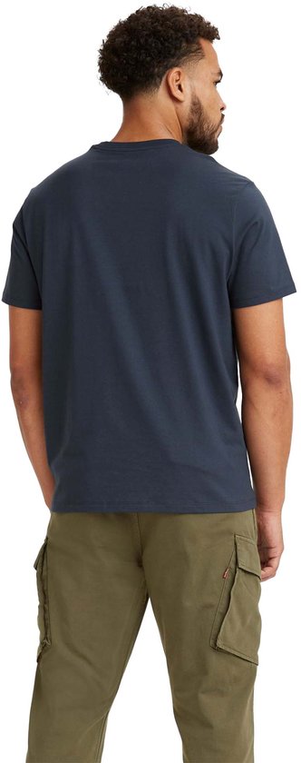 Levi's T-Shirt mit Grafik-Logo, dunkelblau (Navy) – Größe L – Herren – Freizeit-T-Shirts