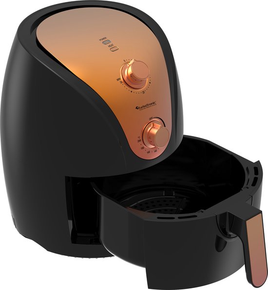 TurboTronic AF9M Airfryer - Schwarz