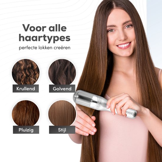 La Nou® Splitterentferner 4 - Splitterentferner - Inkl. Zubehör - Für Spliss - Splittertrimmer - Splitterentferner - Silber
