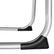 tectake Aluminium-Liegestuhl Aurelie Schwarz – 60 x 189 cm – Zusammenklappbar mit Sonnendach