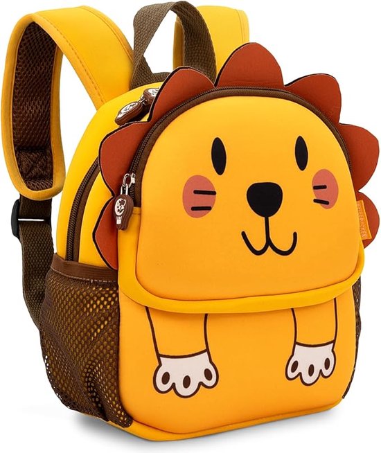 REISERACKER Kindergartenrucksack Wild Animal ab 1 Jahr als Kindergartenrucksack Mädchen & Kindergartenschulrucksack Jungen