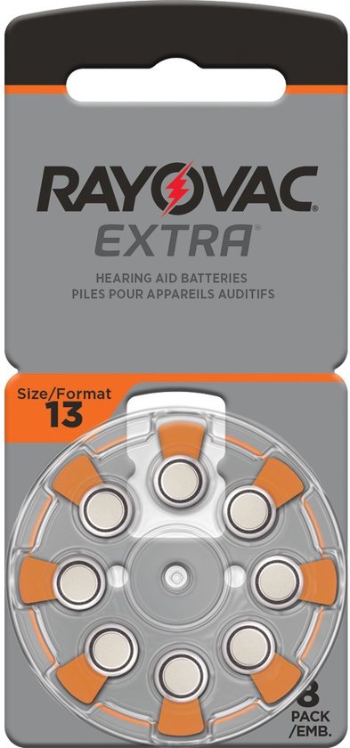 Rayovac - 13 - PR48 Extra - 8er-Pack