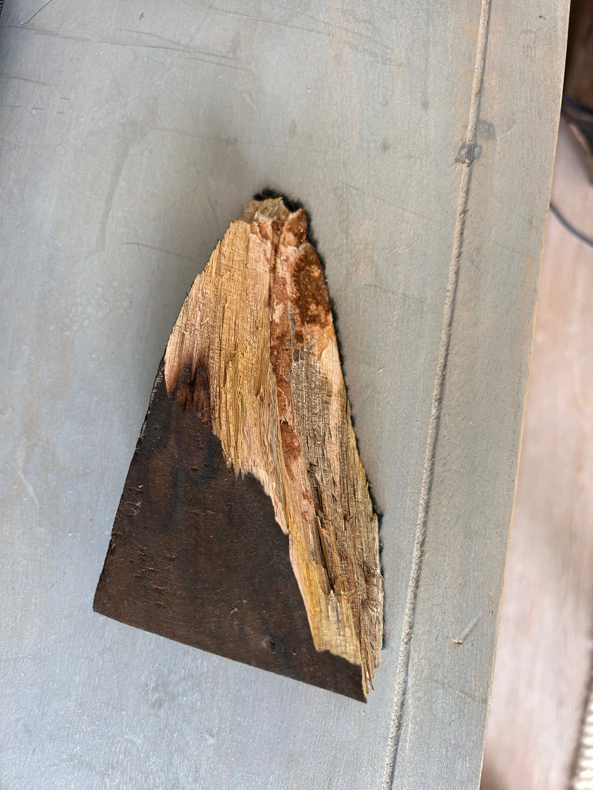 KelAfo Stehlampe – Holz – 38 x 12 x 125 cm – Schokoladenbraun