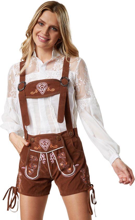 Dressforfun Lederhose Ammersee – Damen – Größe XL