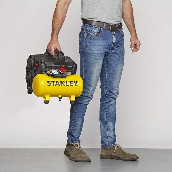 STANLEY Silent Compressor DST 100/8/6 - Ã–lfrei