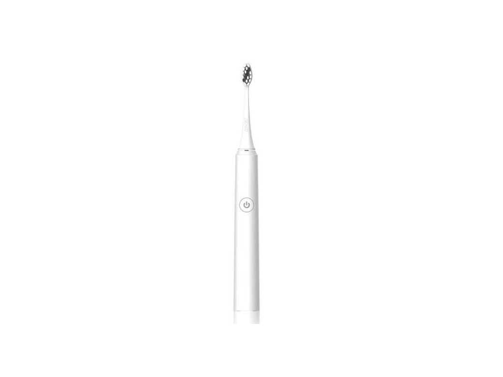 Seago SG-972-S2 Schallzahnbürste – Weiß – 26,9 x 2,6 x 2,6 cm – 40.000 Schwingungen pro Minute – 5 Putzmodi – 2 Aufsteckbürsten